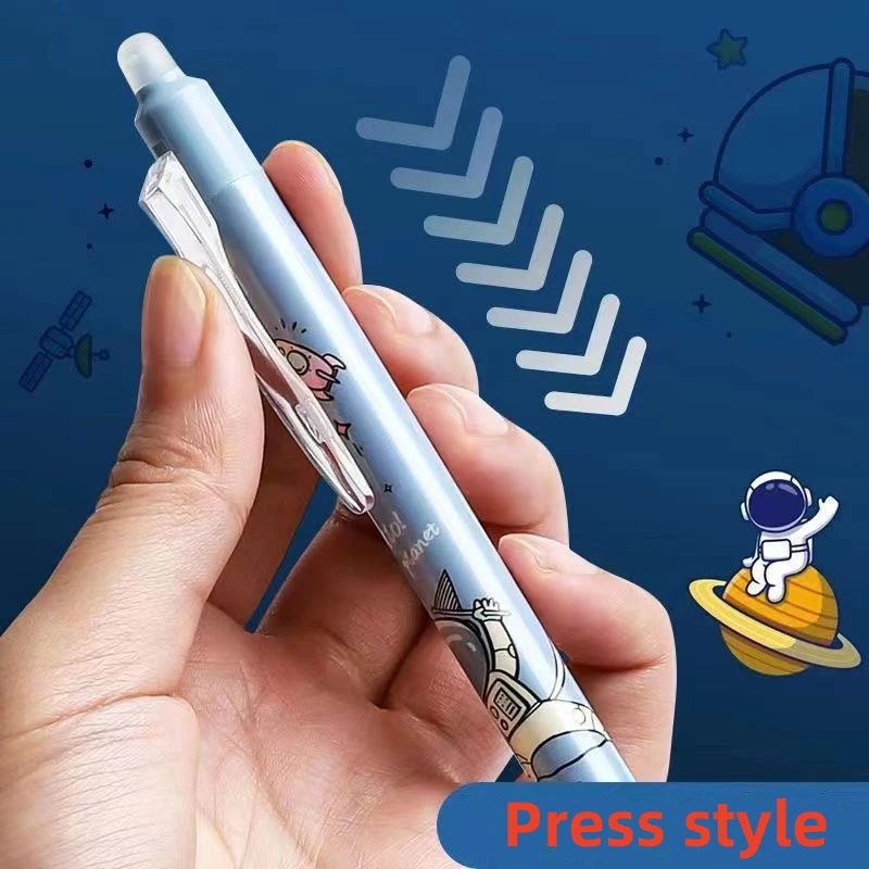 24/36Pcs/Set kawaii Erasable Pen Refill Office Rods 0.5mm Press Gel Pen Ink Refills Set Washable Handles Office School Supplies