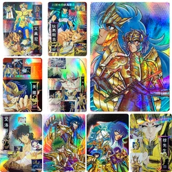 Saint Seiya Anime Characters Shion Aldebaran Mephisto Shaka DIY Homemade Bronzing Game Toys Christmas Birthday Gift