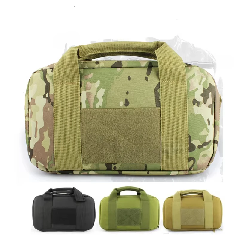 Tactical Hand Gun Pistol Bag Portable Gun Carry Holster Storage Case for All Compact Pistol Gun Hunting Accessories
