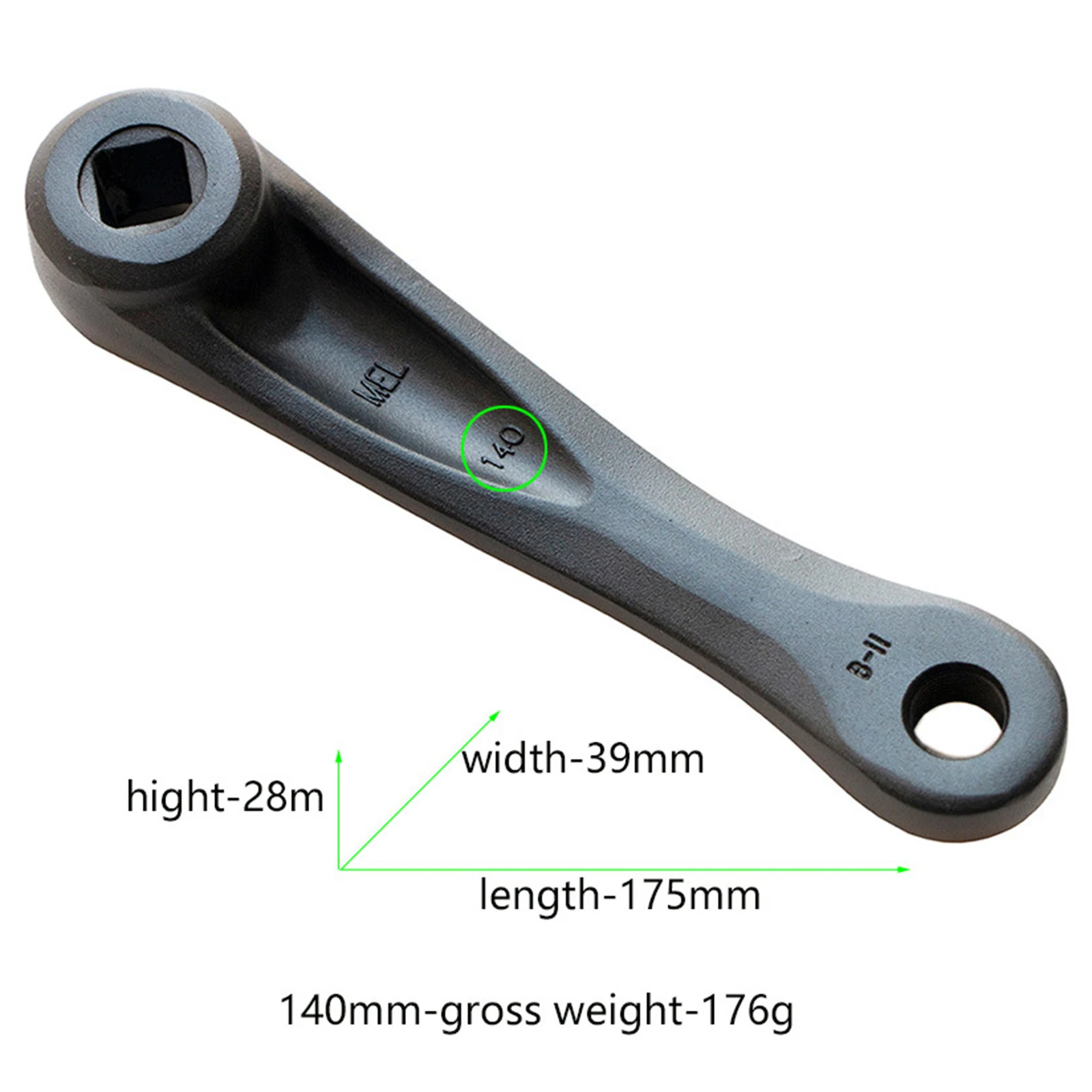 

Replace Your Bottom Bracket and Upgrade Your Kid's Bike with High Quality Aluminum Alloy Children's Bicycle Left Crank Leg
