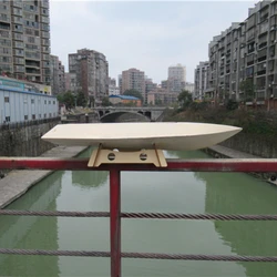 Wooden Kit FSR-V Speedboat Remote Control Boat DIY Handmade Wooden Ship Model Kit