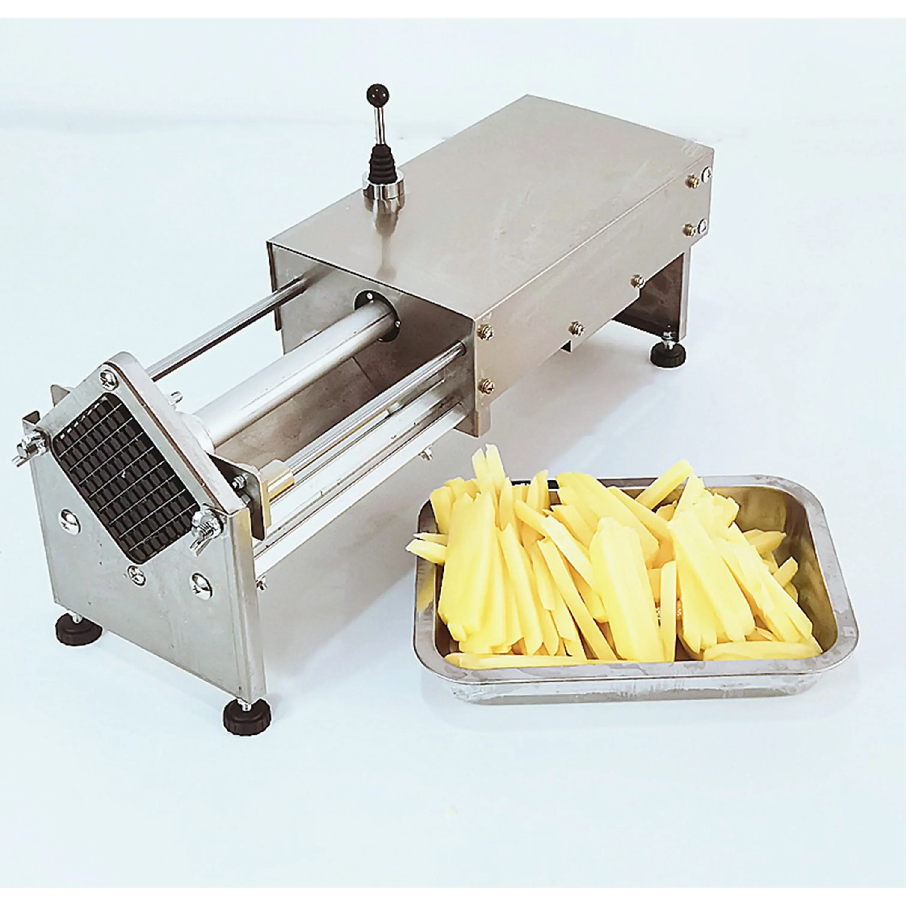 Electric slitting machine commercial potato and cucumber automatic sweet potato, sweet potato, carrot and lotus root slitting