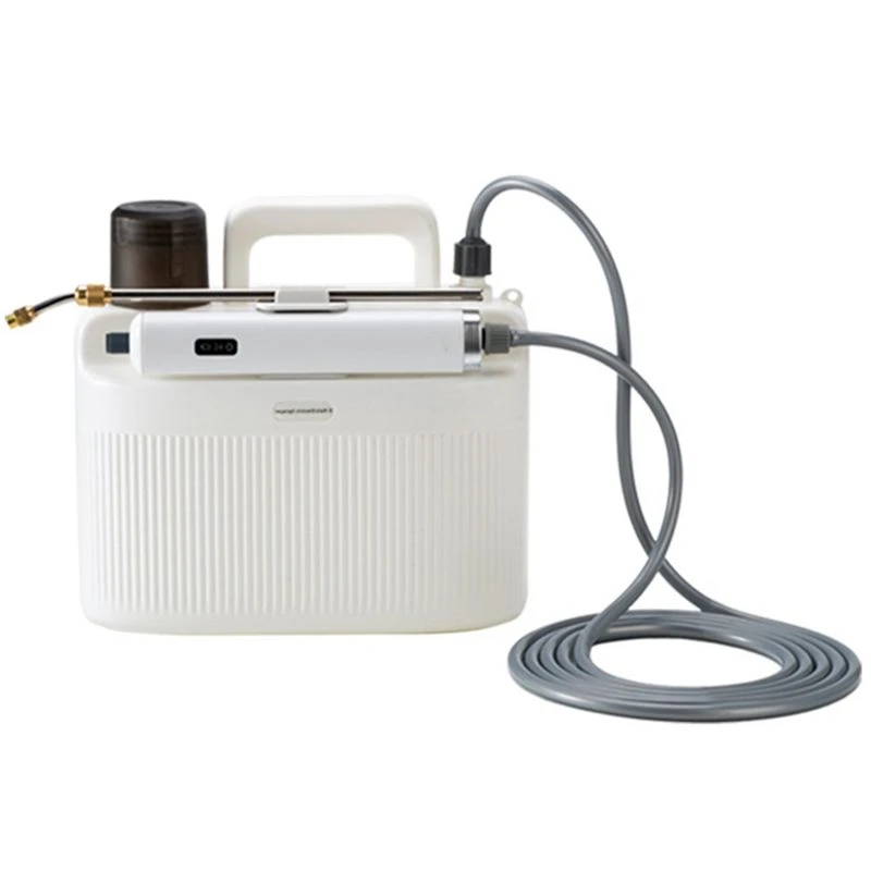 AT69 -Electric Garden Sprayer, 1.35 Gallon With Handle, Battery Indicator, Adjustable Strap For Yard, Lawn