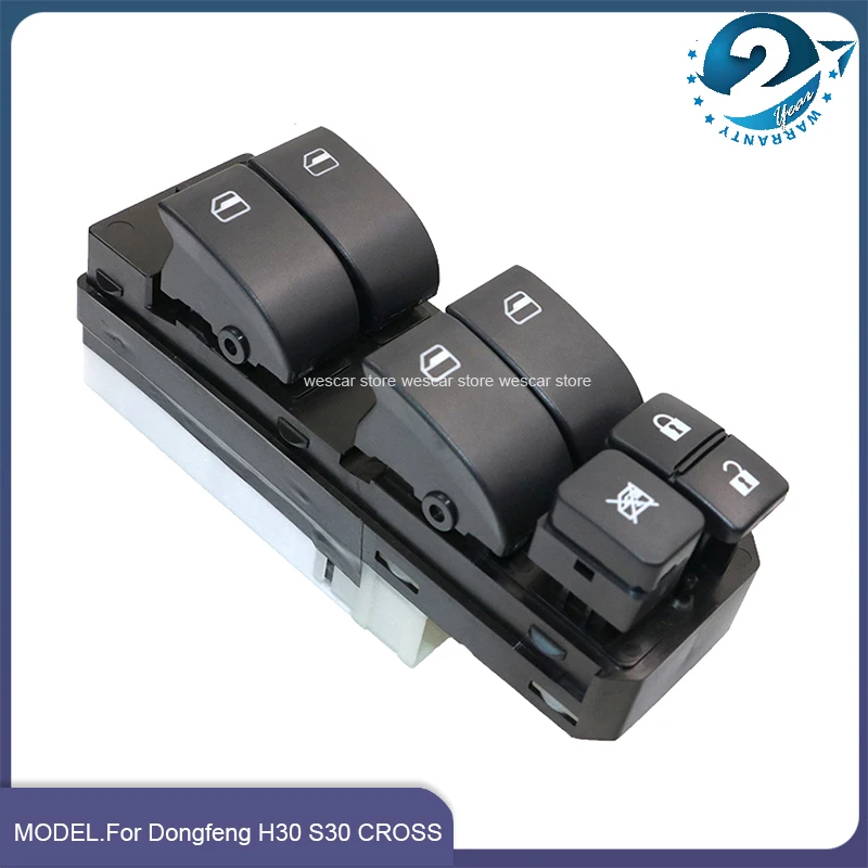 For Dongfeng H30 S30 CROSS Electric Power Master Window Glass Lifter Control Switch Front Left Glass Lift Switch