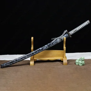 Japan Madeira Katana Trainingsschwert, Bushido Training Requisiten, Cassia Samea für Cosplay, 103 cm 8 Hauptverkaufsholzschwert -Training - №3
