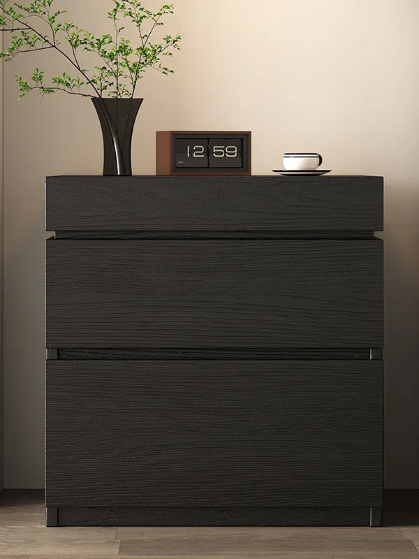 bedside table household bedroom 2025 explosion solid wood multi-functional hidden compartment with hidden high-end locker