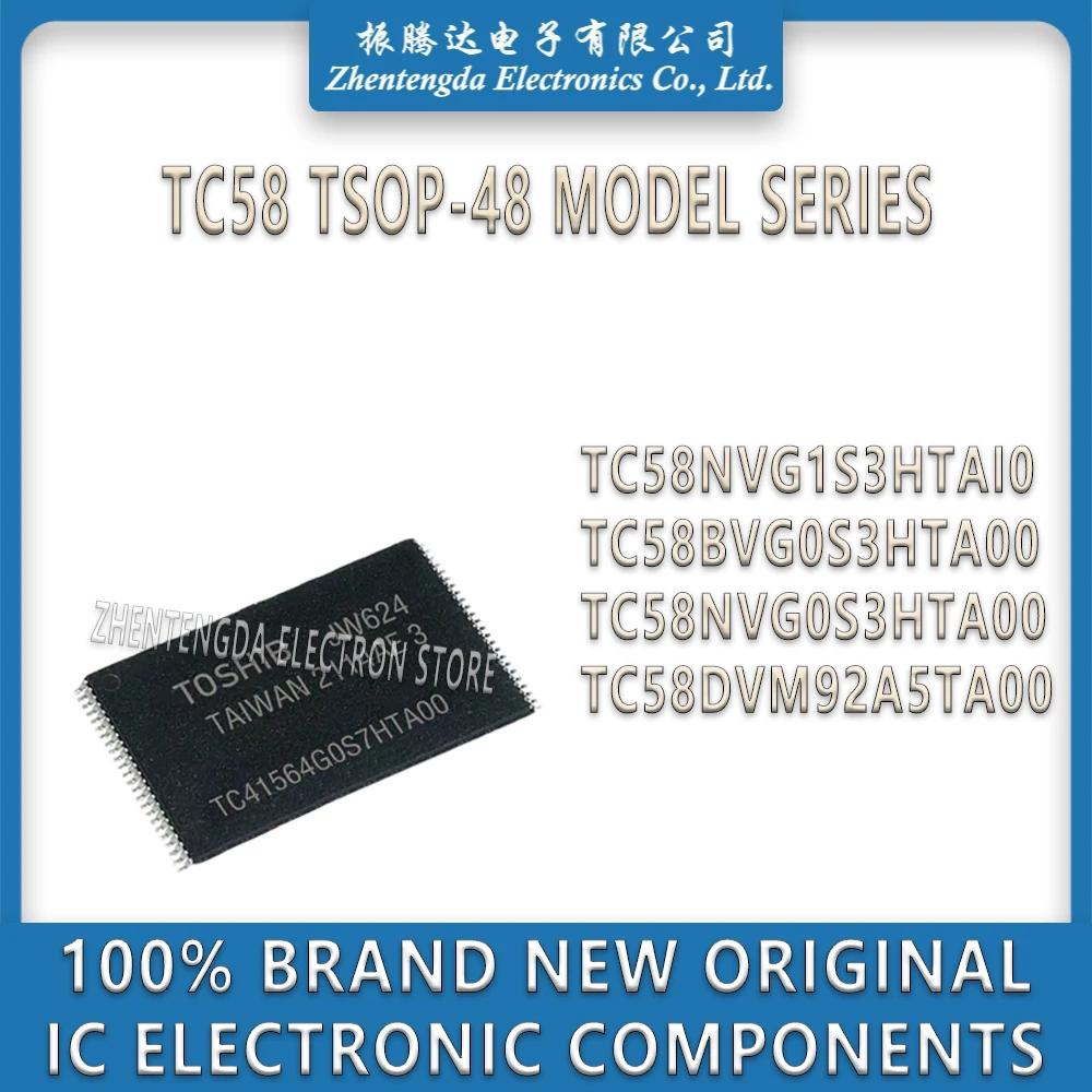 TC58NVG0S3HTA00 TC TC58 TC58NVG TC58NVG0 TC58NVG0S TC58NVG0S3 TC58NVG0S3HTA TSOP-48 FLASH IC
