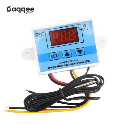 W3002 AC 110V-220V Microcomputer LED Digital Temperature Controller Heating Cooling Range: -50 ℃ -110 ℃ Direct Output