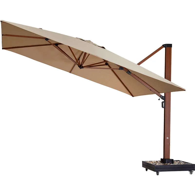 Garden Parasol Court Outdoor Large Outdoor Sun Villa Terrace Outdoor Roman