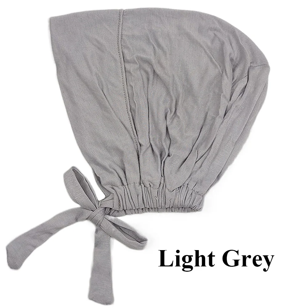 Neue Weiche Modale Muslimischen Turban Hut Innere Hijab Caps Islamischen Underscarf Motorhaube Indien Hüte Weibliche Headwrap Turbante Mujer