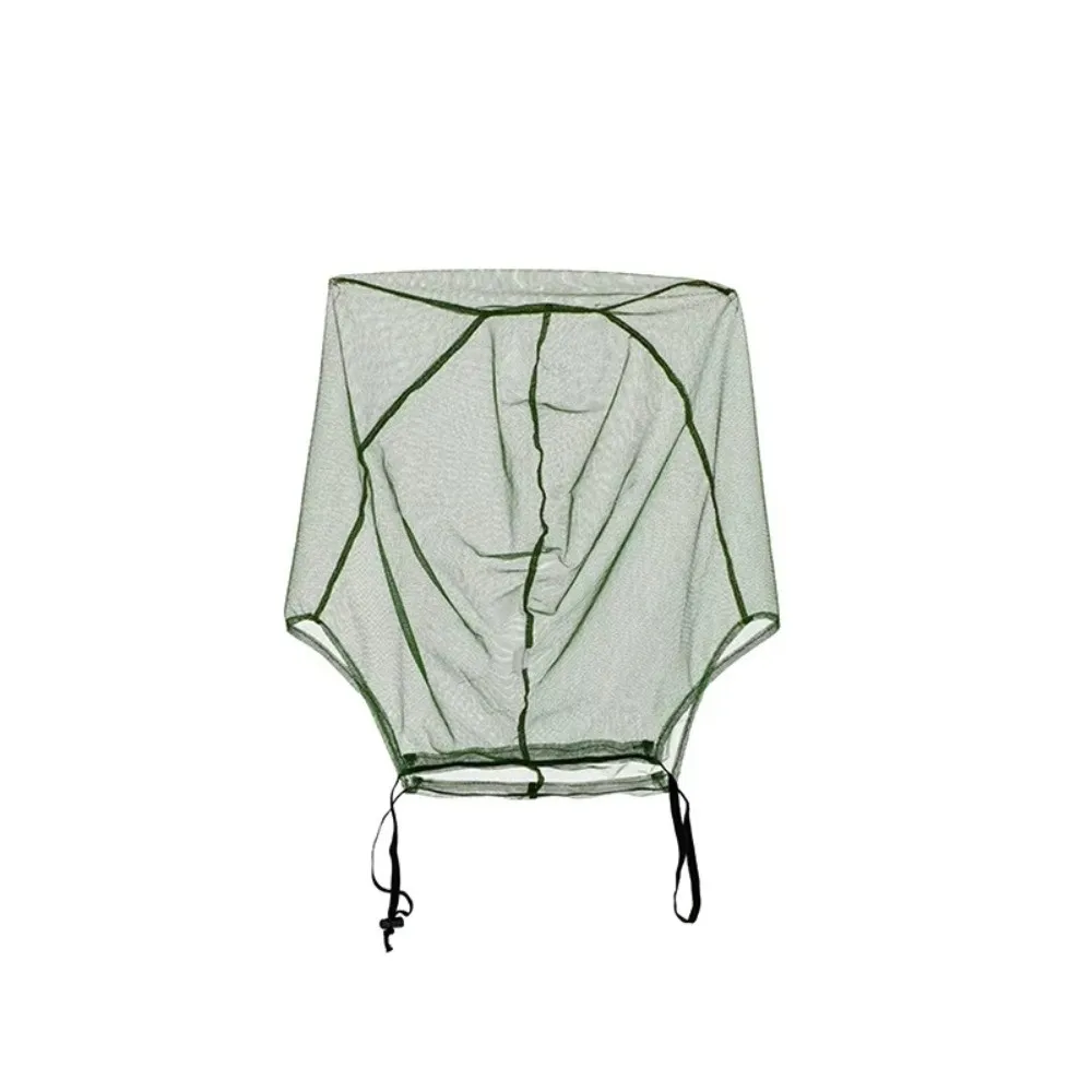 Outdoor Mask Anti Mosquito Fishing Cap Insect Bee Net Hat Mosquito Net Mesh Cover Fishing Hat Insect Mesh Veil Anti Bee Hat
