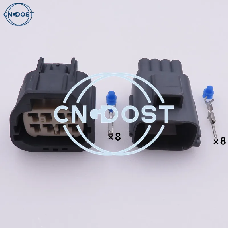 1 Set 8 Pin 7283-5684-10 7282-5684-10 AC Assembly Auto Throttle Socket Accelerator Pedal Position Sensor Waterproof Connector