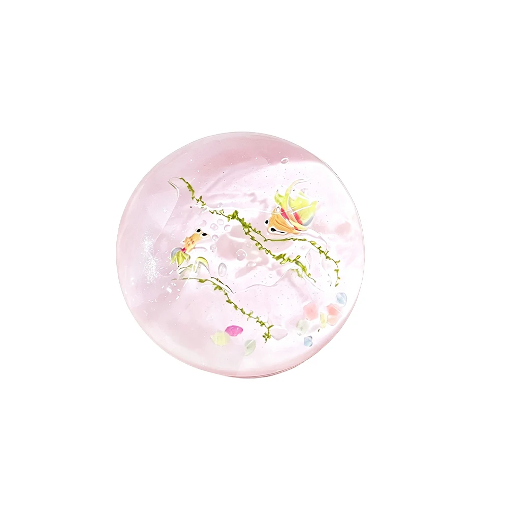 silicoco-pink-fish-tank-ball-animal-series-soft-silicone-pinch-fidget-anxiety-relief-handmade-squishy-toy-nulala200059
