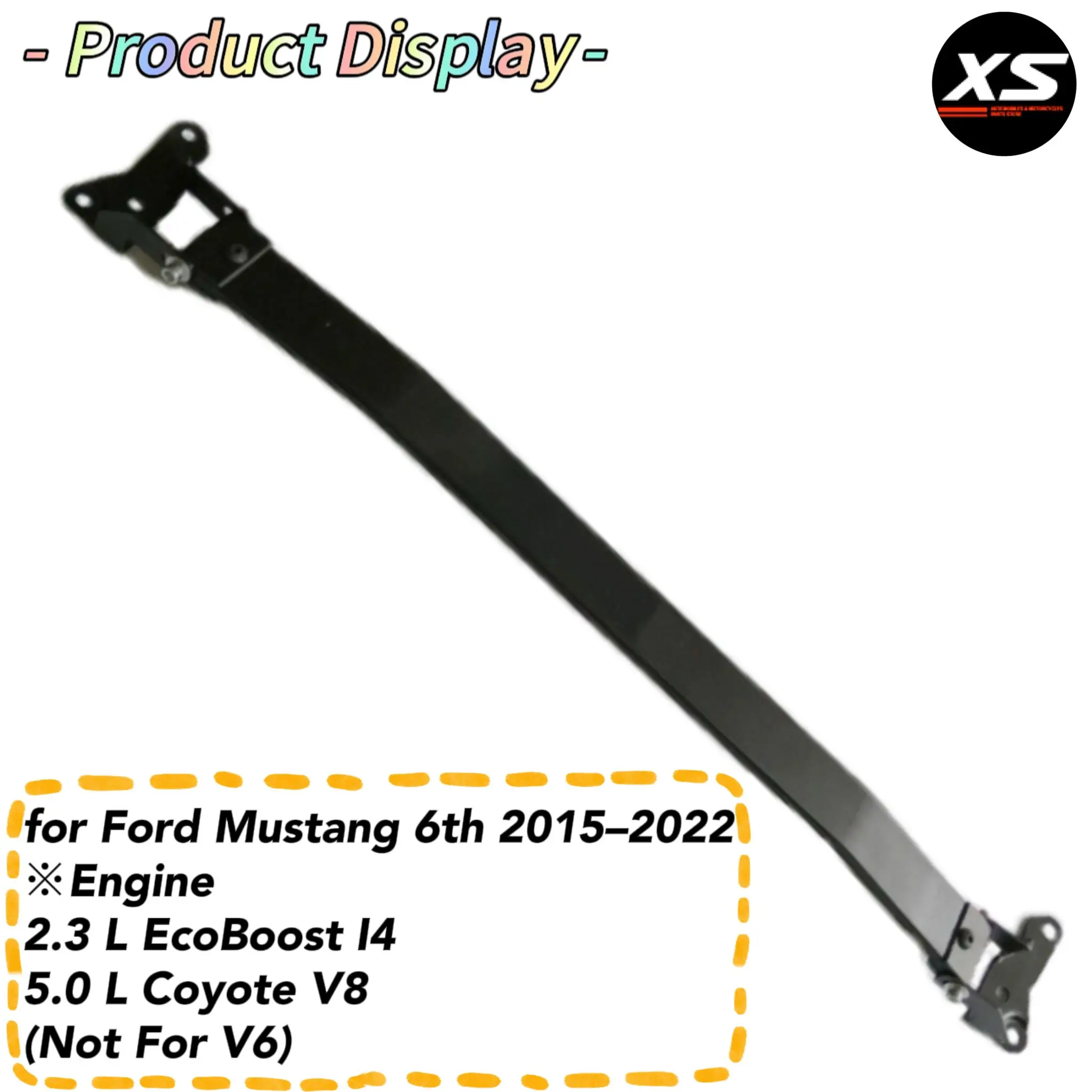 Front Upper Strut Brace For Ford Mustang MK6 2015-2022 Tie Bar Suspension Arm Engine Shock Stabilizer STB Anti Sway Anti Roll