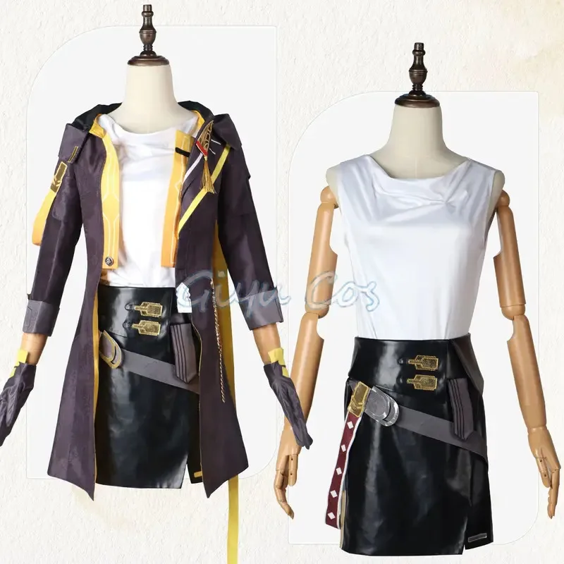 AD1 Trailblazer Cosplay Costume Honkai Star Rail Carnival Uniform Wig Anime Halloween Costumes Men Game Character Outfits5@rD~