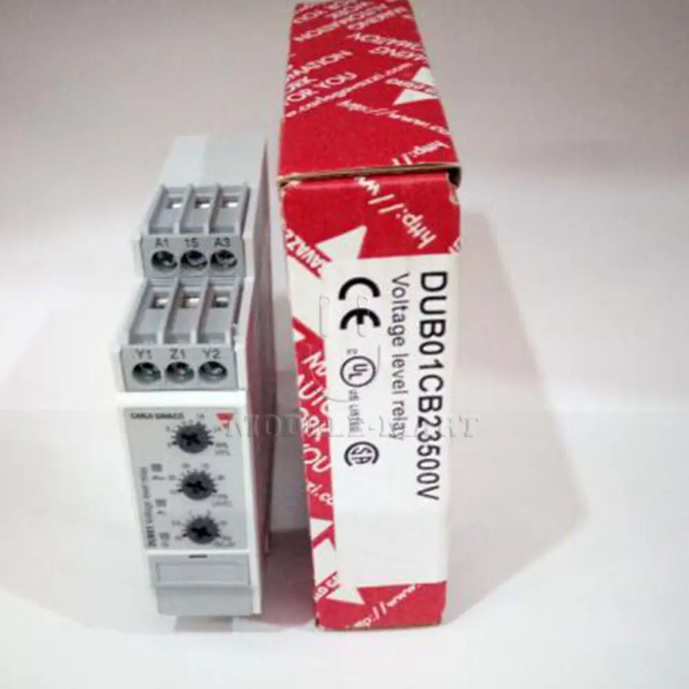 

NEW Carlo Gavazzi DUB01CB23500V DIN rail-mount Voltage Monitoring Relay 1PCS