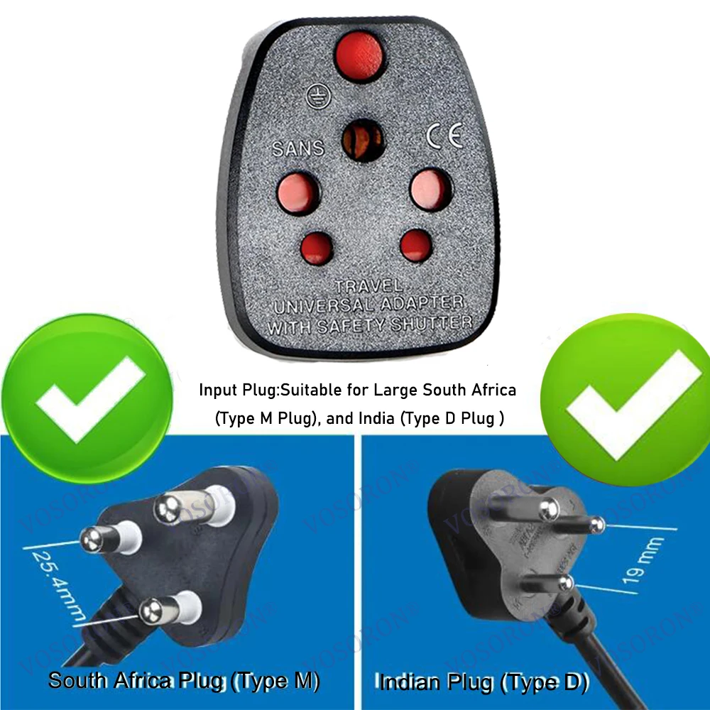 AU NZ 전원 플러그 어댑터 3핀 뉴질랜드 호주 여행용 플러그 남아프리카/인도 - AU/NZ 플러그 변환기