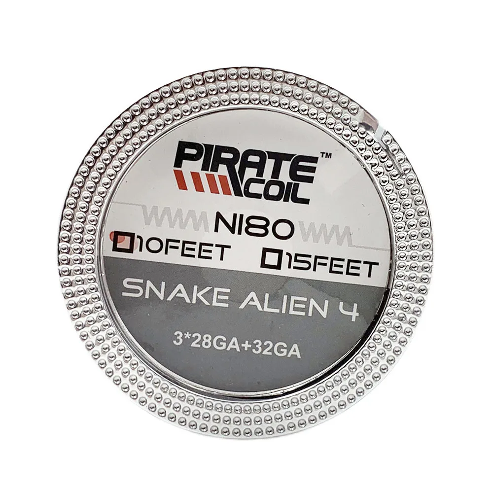 Orijinal Yılan Alien V2 Alien V1 V4 A1 NI80 SS316 10 Feet 26GA 28GA 32GA DIY ZEUS X Bobin Isıtma Tel Aracı