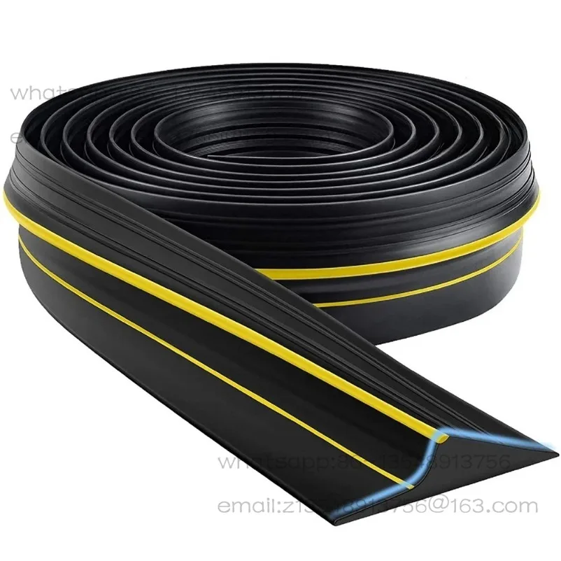 Duty Universal Garage Door Floor Threshold Seal StripWeather Rubber Draught Rain Excluder Waterproof 3/6m Length