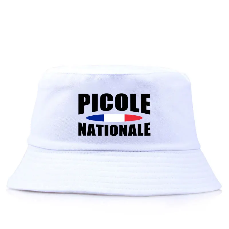 Summer Reversible Bob Unisex Adult Picole Nationale Pattern Fisherman Cap Apero Festival Casual Vacation UV Sun Beach Panama Hat - view 4