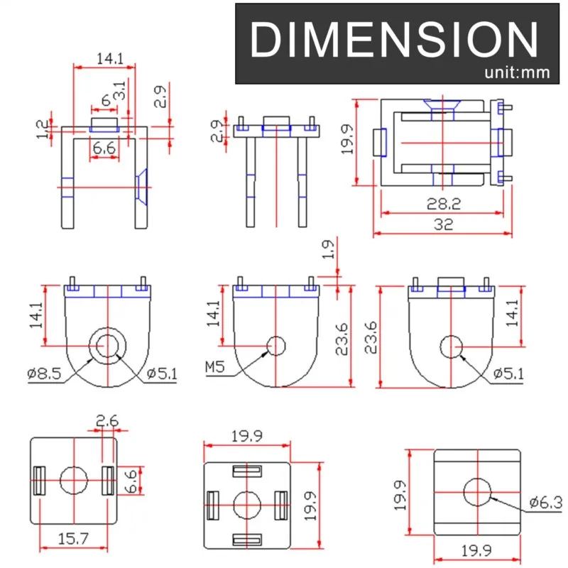 Zinc Alloy Flexible Pivot Joint  Aluminum Extrusion Profile 2020 3030 4040 Aluminum Profile Right Angle Arbitrary Connector