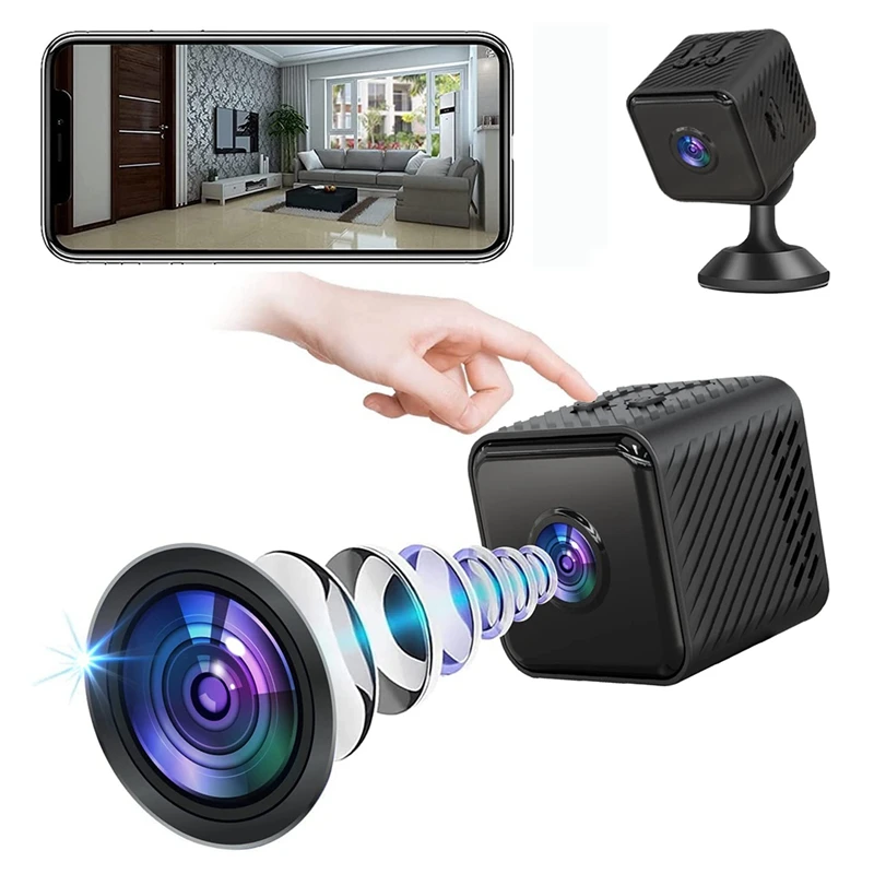 1080P HD Mini Wifi Camera Smart Home Security Protection Camcorder Night Vision Professional Motion Detection Portable