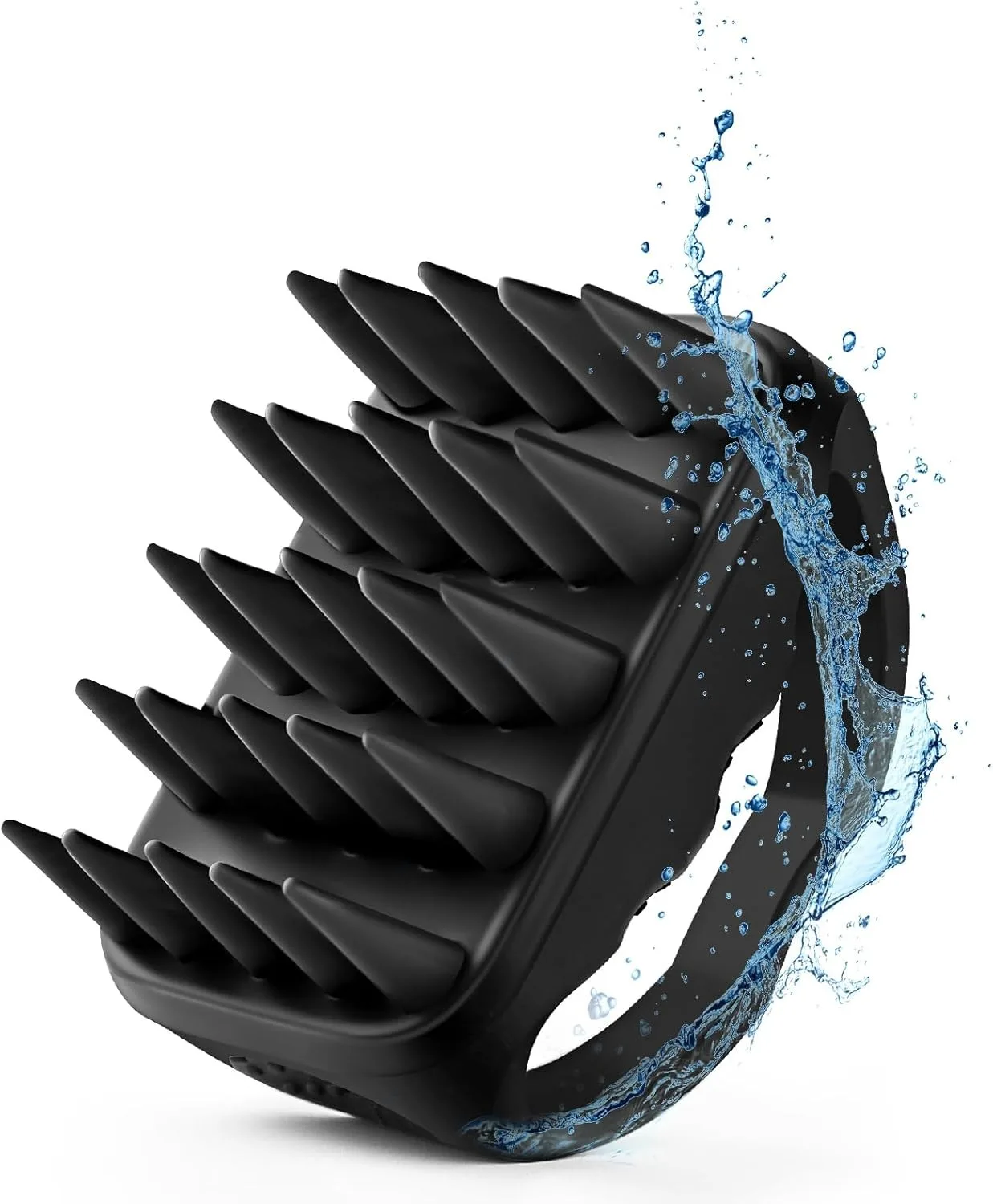 

Hair Scalp Massager Shampoo Brush Hair Scrubber Silicone Scalp Exfoliator for Dandruff Removal-Shampoo Brush for Men Women