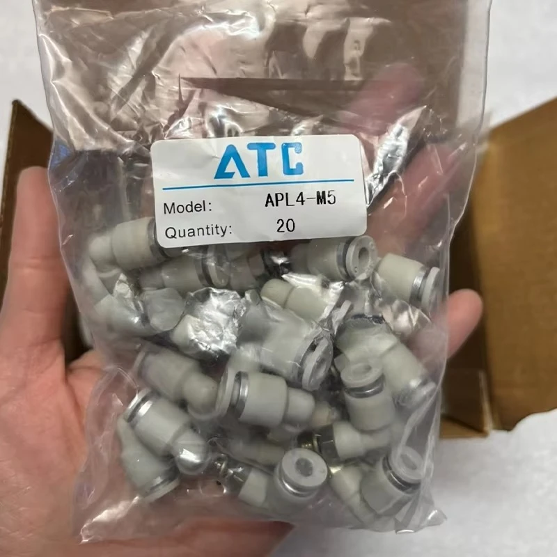 10PCS AIRTAC APL4-01 APL4-02 APL4-M3 APL4-M8 APL4-M6 APL4-M5 Quick-Connect Coupling