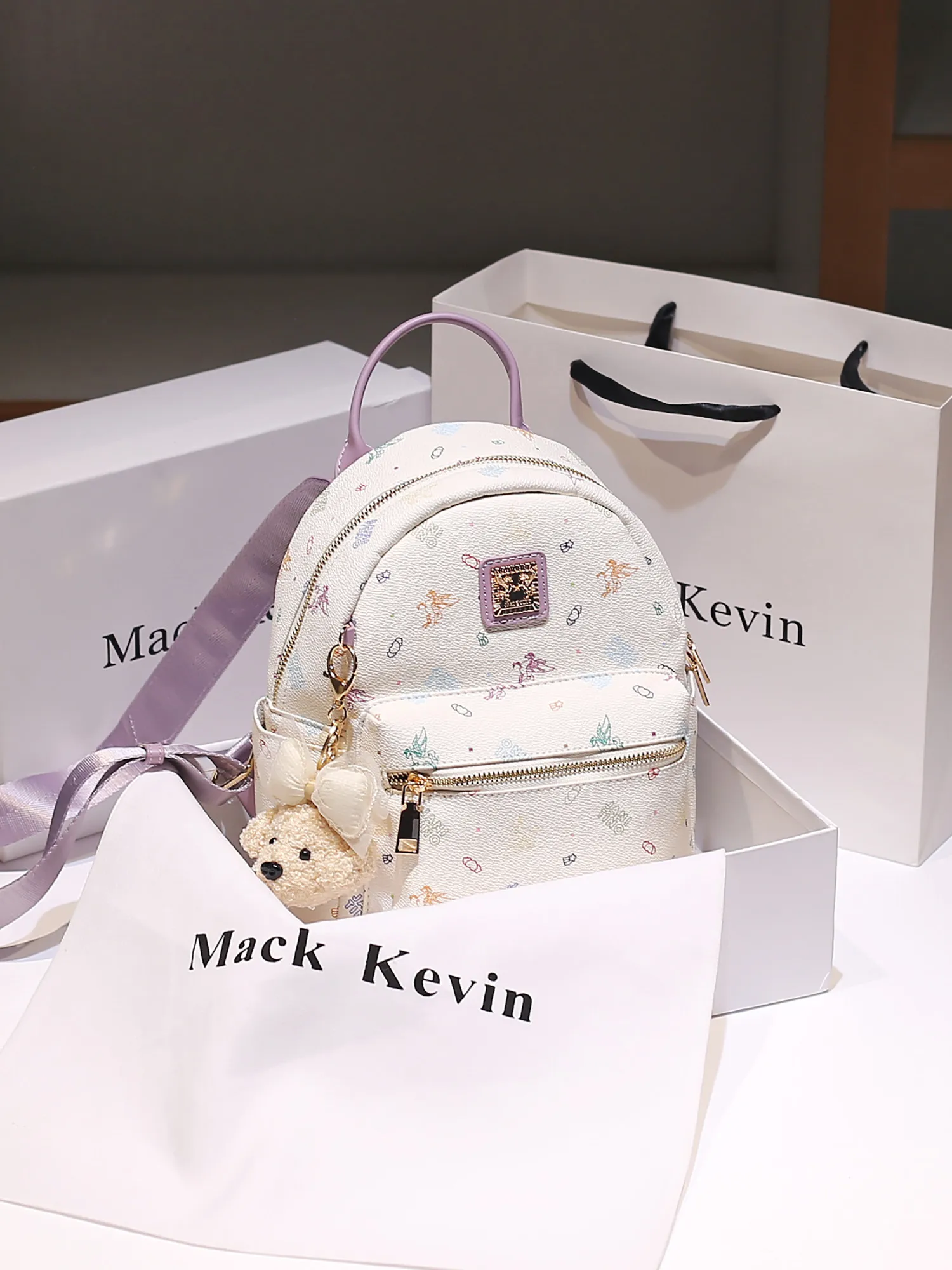 luxury-and-versatile-school-bag-with-beautiful-flower-printing-and-high-quality-leather-women's-preppy-style-backpack-for-travel