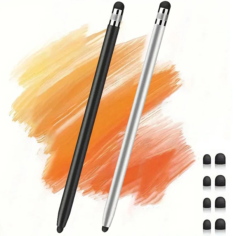 Multi-color Ballpoint Pen, Stylus, Double Stylus, Capacitive Brush, Touch Screen Brush, Suitable For Smart Phone/Tablet Computer