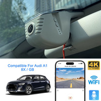 Mrec Dash Cam 4K Wifi Front and Rear Dual Camera for Audi A1 8X GB 30 35 TFSI 2016 2017 2018 2019 2020 2021 2022 2023 2024 2025