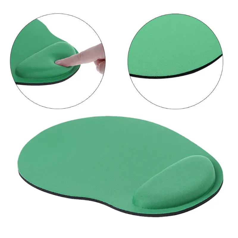 Ergonomic Gaming Office Mouse Pad Mat Mousepad with Rest Wrist Support Non-Slip Rubber Base Special EVA Surface Dropsale