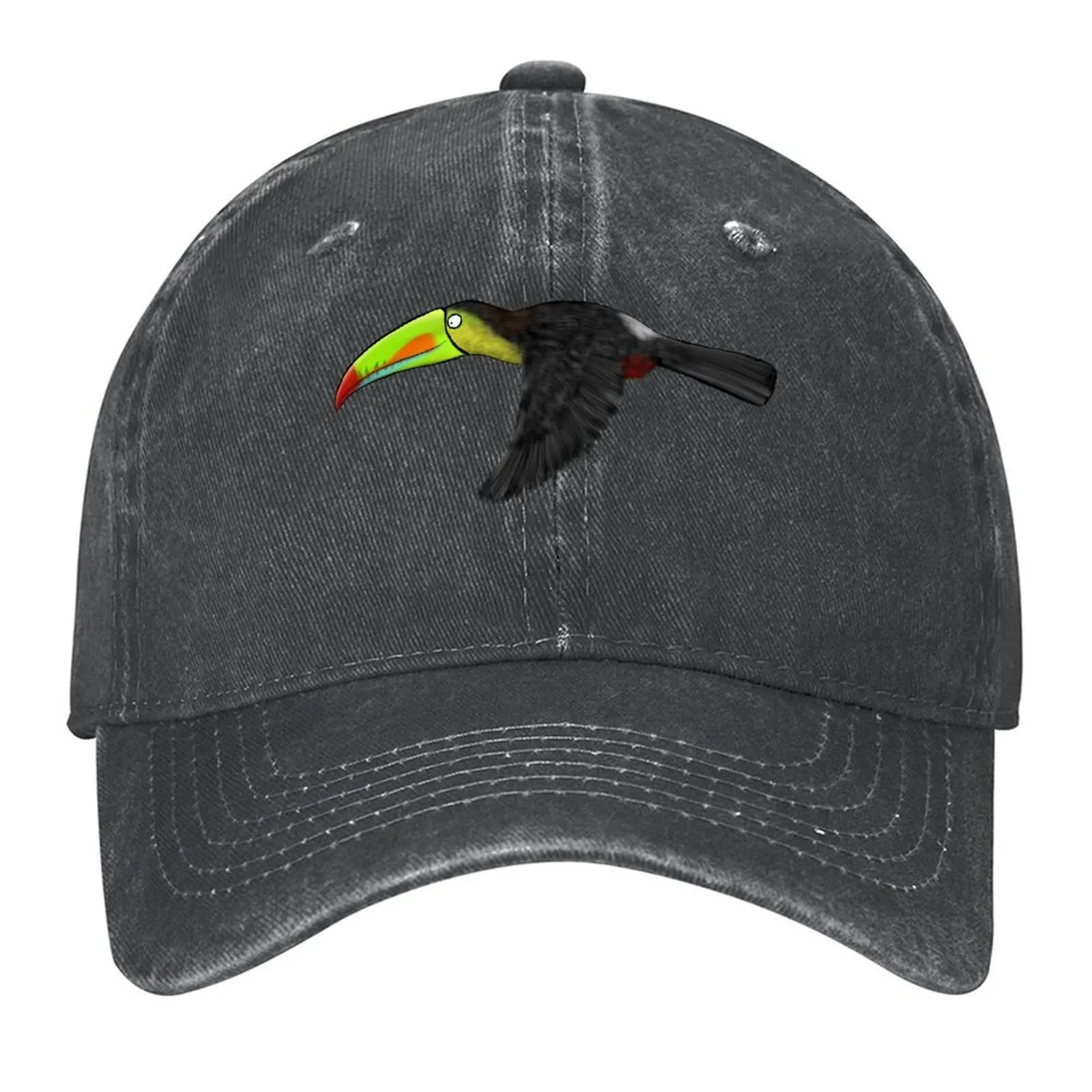 

fisherman toucan Baseball Cap fashionable funny hat derby hat Hat Baseball Cap Women's Beach Men's