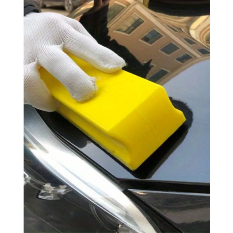 7pcs Hand Sanding Block Set Rectangle Handheld Sanding Pad Hook and Loop Interchangeable Assorted Shapes