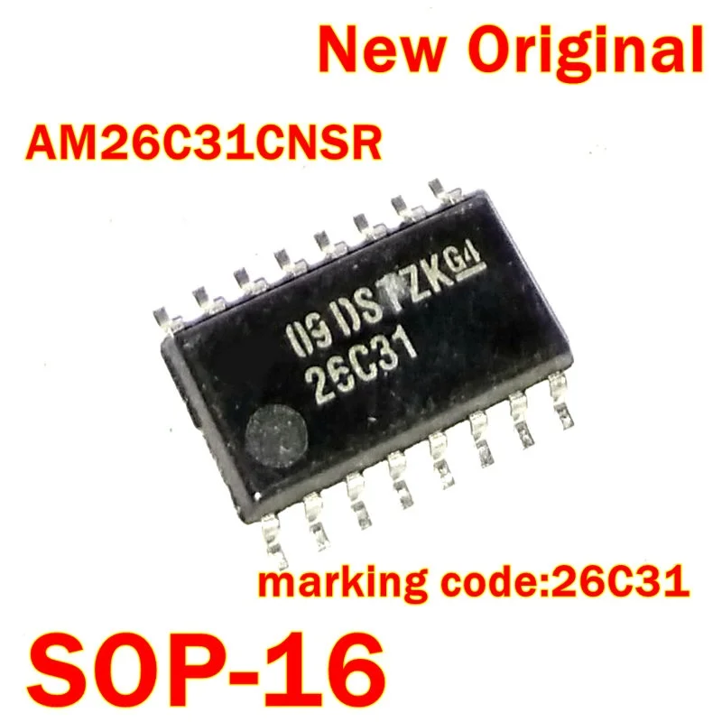 

1Pcs to 100Pcs Am26C31Cnsr Sop-16 New Original Marking Code:26C31 Quadruple Differential Line Drivers