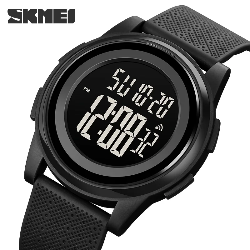 SKMEI 1895  Digital Wristwatch relogio masculino Casual Countdown Sport Watches Men LED Light Chrono Alarm Clock 5Bar Waterproof