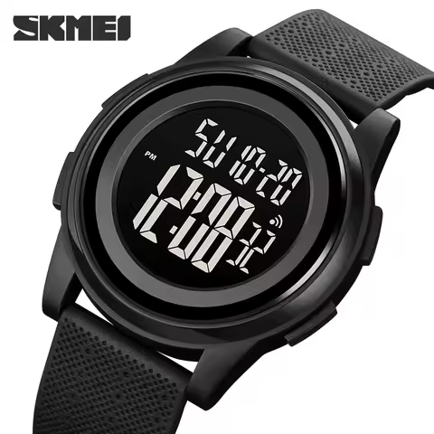 SKMEI 1895 Digital Wristwatch relogio masculino Casual Countdown Sport Watches Men LED Light Chrono Alarm Clock 5Bar Waterproof