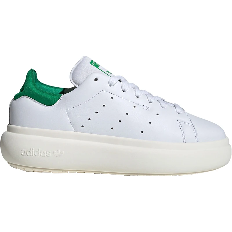 Adidas Authentic Three Leaves Women's Classic Thick Sole Green Tail Sports Sneakers ID2786