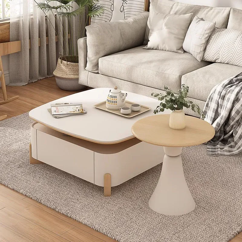 

Unique Modern Coffee Table Bedroom Frame Cute Square Coffee Tables White Minimalist Mesas De Centro Para Sala Home Decoration