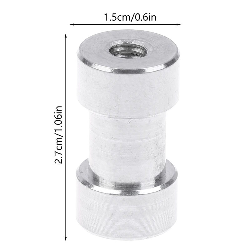 1/4" To 3/8" Female Screw Convert Adapter Screw Spigot Threaded Fixed Mount Converter For Tripod Flash Light Stand Accessories