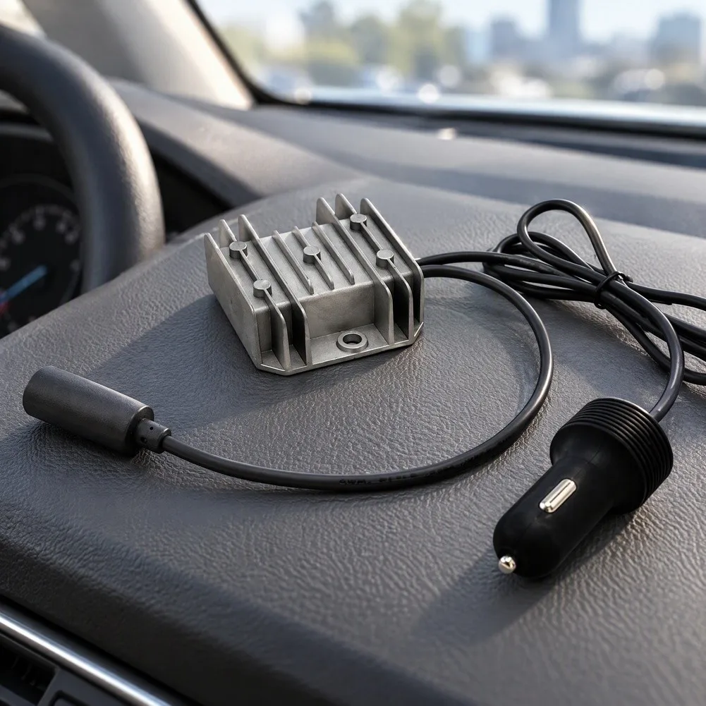 For DC Voltage Booster Converter 12V 24V Input to 30V 3.5A Output for Use with Vehicle for Power Outlets and Mobile Equipment