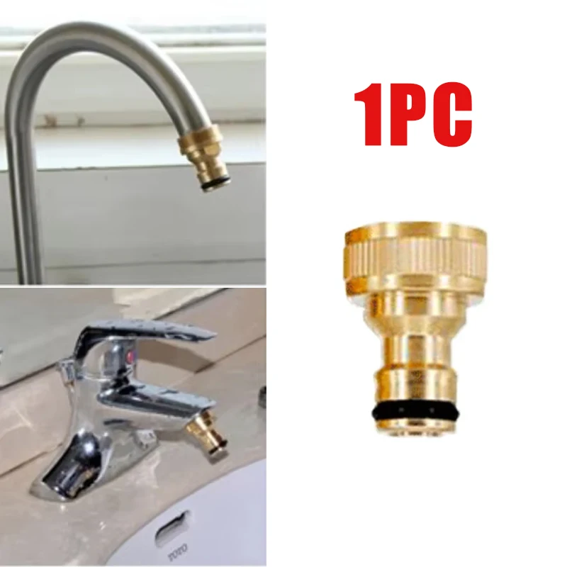 1Pc Universal Kitchen Utensils Adapters for Tap Connector Mixer Hose Adaptor Pipe Joiner Fitting Faucet Adapter