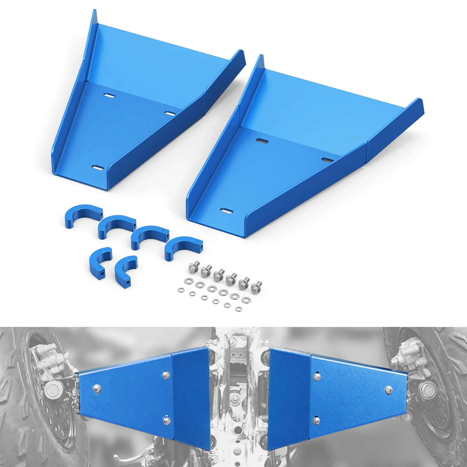 

ATV A-Arm Guard Cover Protector For Yamaha Raptor 700 700R YFM700 YFM700R Aluminum Alloy Quad Accessories