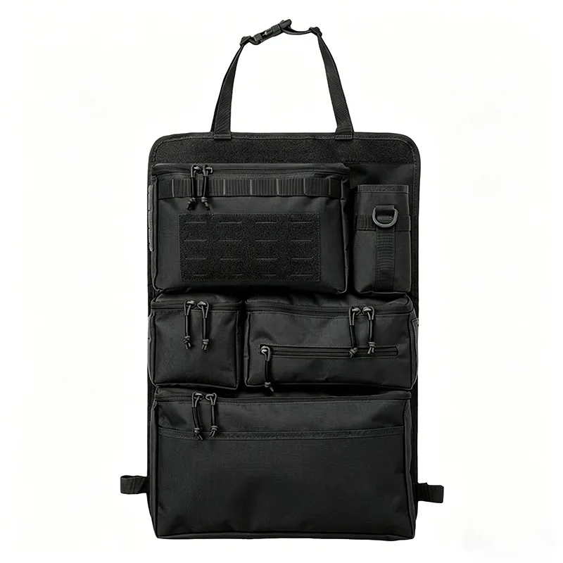 Oxford Taktische Aufbewahrungstasche für Auto-Rücksitz Multifunktionaler Gepäckorganizer Hängende Rücksitztasche für Outdoor – Detail 13
