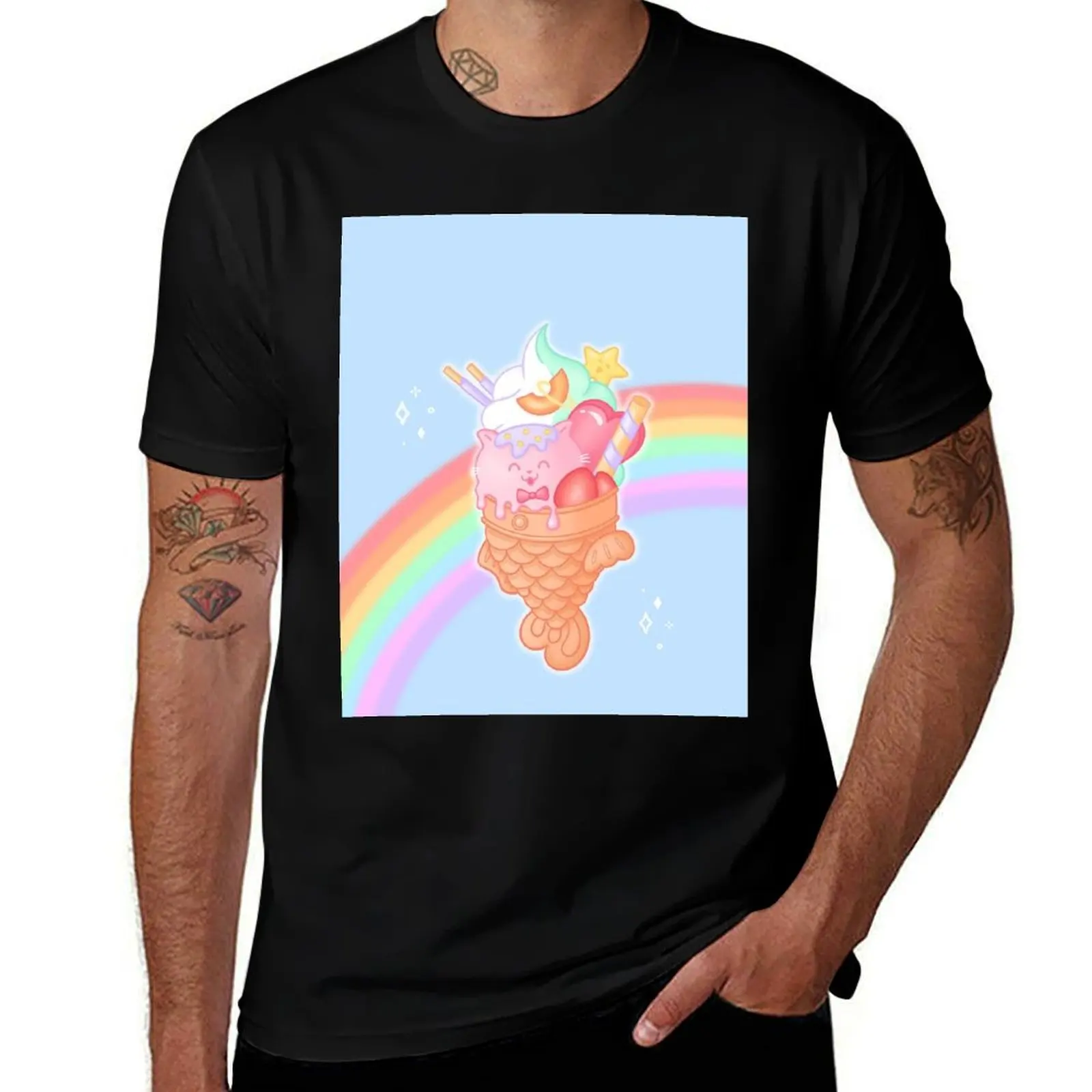 Taiyaki Ice Cream T-Shirt summer clothes shirts graphic tees mens funny t shirts