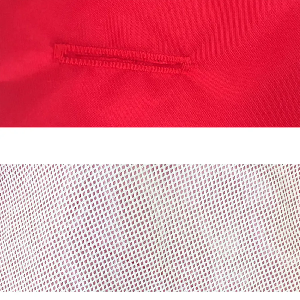 

Dog Rain Coat Waterproof Pet Rain Slicker for Medium Large Breeds Reflective Safety Design Full Head Coverage Rainy Day Walk Red