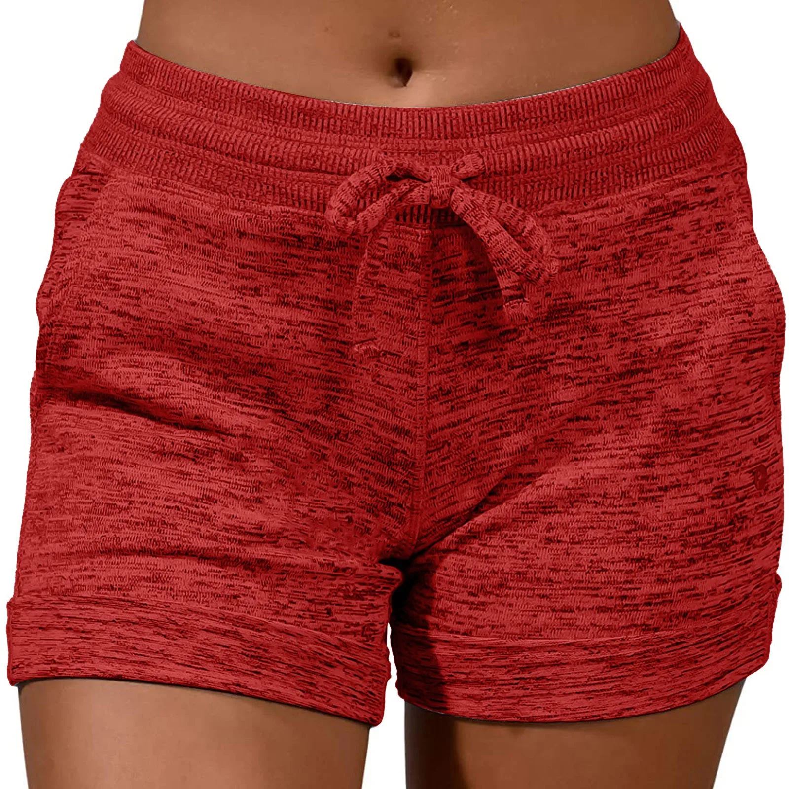 Comfy Met Bikers Kort Voor Dames Dames Yoga Shorts Met Zakken Hoge Taille Hardloopshorts Vrouwen Yogashorts Hoge Taille Katoen