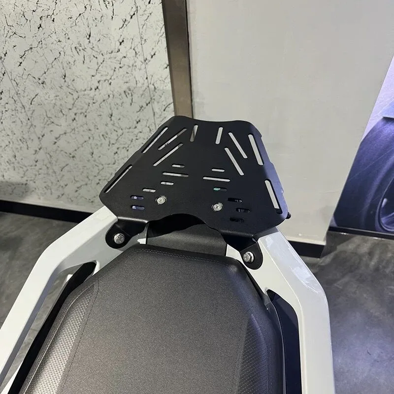 For ZONTES ZT 368G 368-G G-368 Motorcycle Modified Rear Shelf Stainless Steel Tail Box Bottom Plate Thicken Trunk Bracket