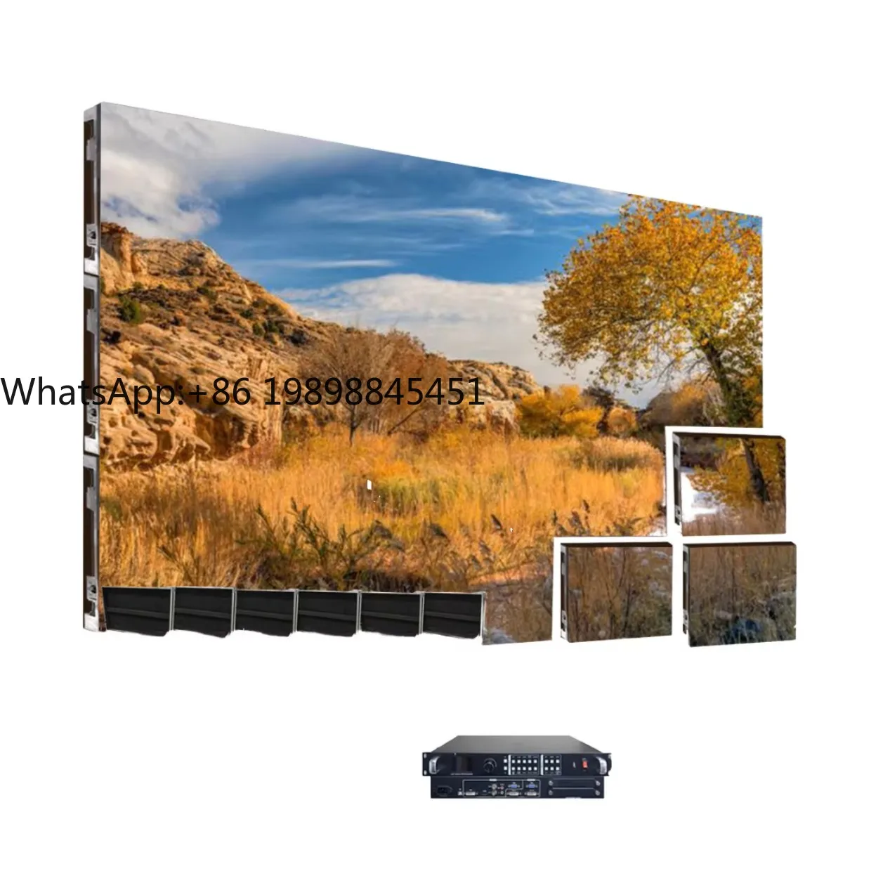 

P3.9 High-Brightness Rental LED Display - IP65 Waterproof Outdoor Full-Color Video Wall for Advertising