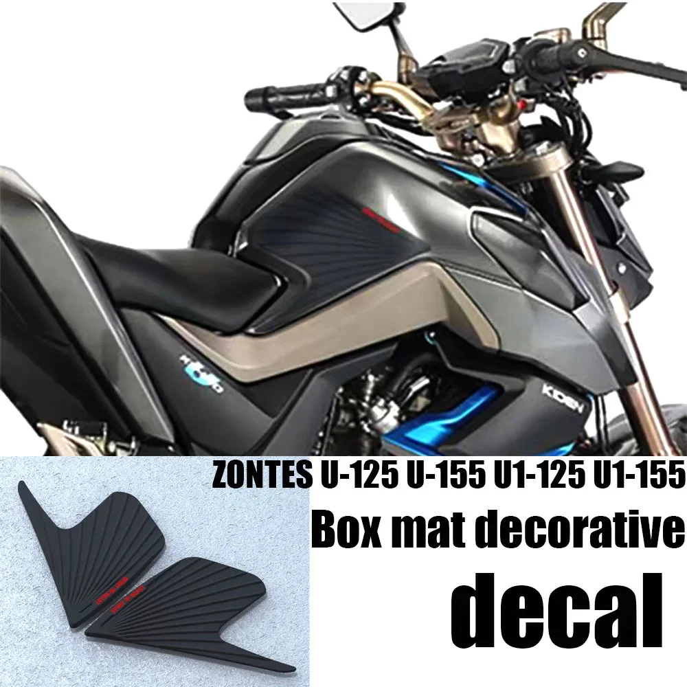 

ZONTES U-125 U-155 U1-125 U1-155 Motorcycle Dedicated Fuel Tank Pad Decorative Decals Sticker Protective Stickers For Zontes U